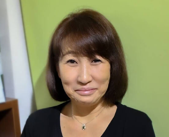 ケアサロン ヒスイ 渡辺様(57)<br>サロンオーナー